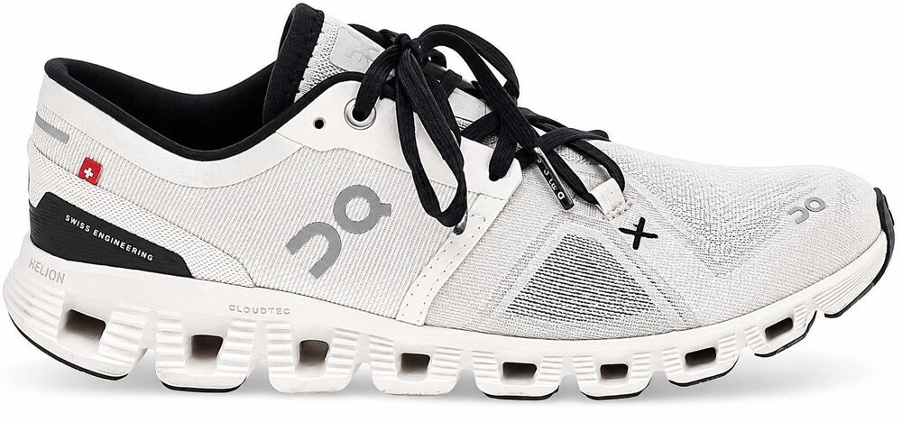 On Running Women’s Size 7.5 White Black Cloud X Training Walking Shoes Sneakers